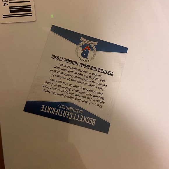 Tim curry 8x10 Autographed Photo Beckett COA - Picture 3 of 3